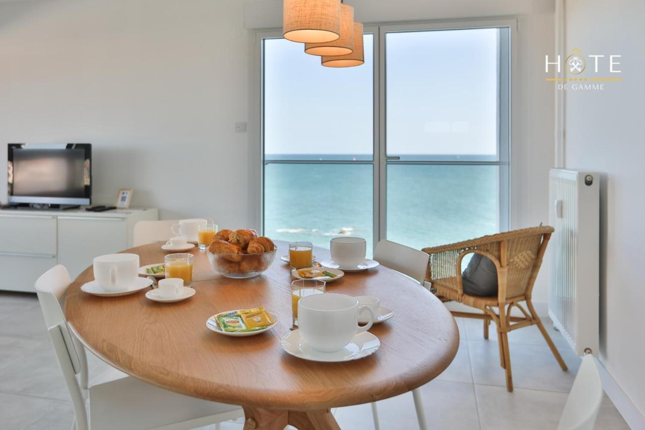 Appartement De Caractere, Superbe Vue Mer 280° La Chaume Extérieur photo