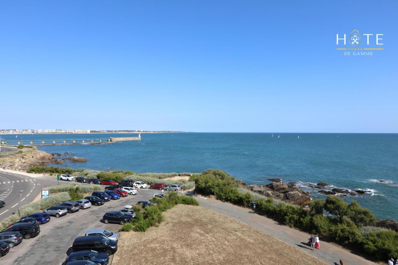 Appartement De Caractere, Superbe Vue Mer 280° La Chaume Extérieur photo